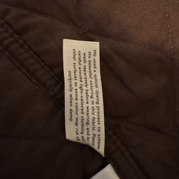 Brown quilted woman jacket brand Eddie Bauer size XXL - Picture 6 of 7